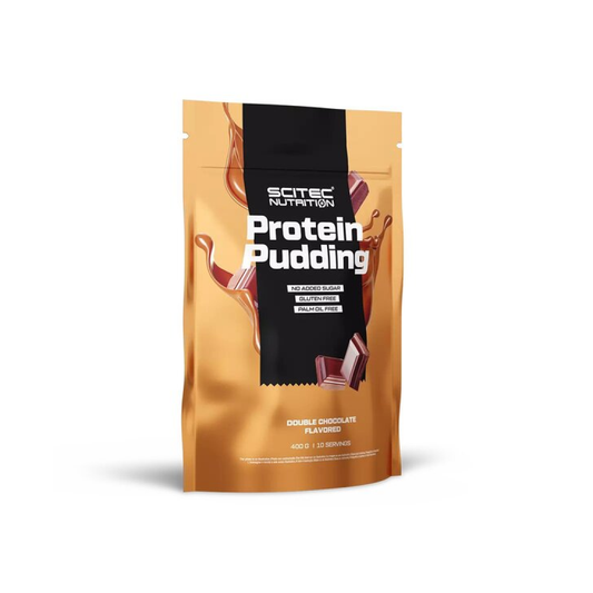 SCITEC PROTEIN PUDDING (BAG) DOUBLE CHOCOLATE - 400 GRAMS