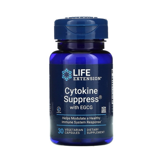 LIFE EXTENSION CYTOKINE SUPPRESS WITH EGCG - 30 VCAPS