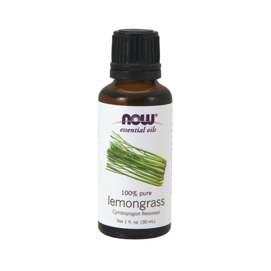 NOW FOODS ESSENTIAL OIL LEMONGRASS OIL - 30 ML