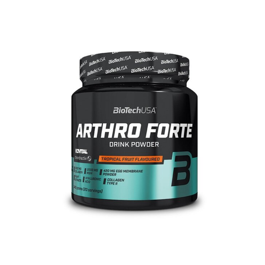 BIOTECHUSA ARTHRO FORTE DRINK POWDER TROPICAL FRUIT - 340 GRAMS