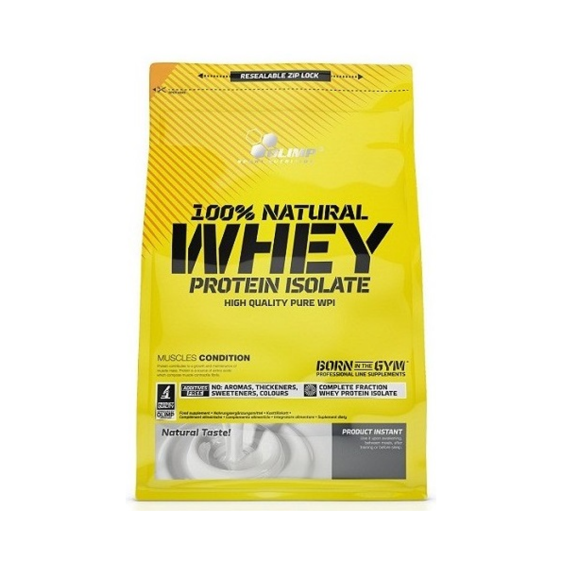 OLIMP NUTRITION 100% NATURAL WHEY PROTEIN ISOLATE NATURAL - 600 GRAMS
