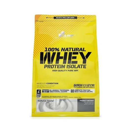 OLIMP NUTRITION 100% NATURAL WHEY PROTEIN ISOLATE NATURAL - 600 GRAMS