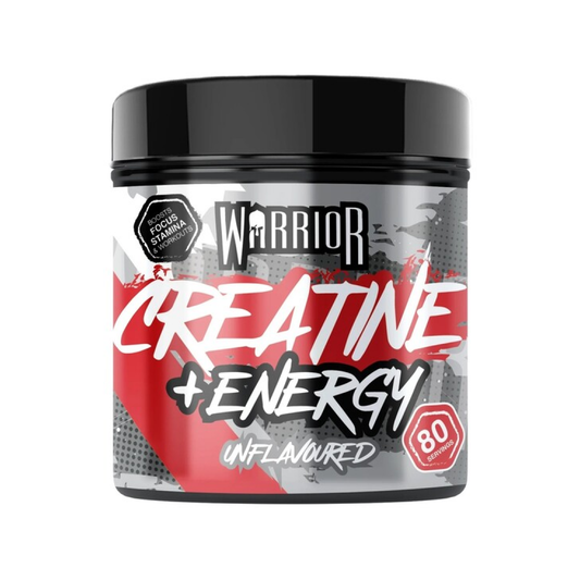WARRIOR CREATINE + ENERGY UNFLAVOURED - 360 GRAMS