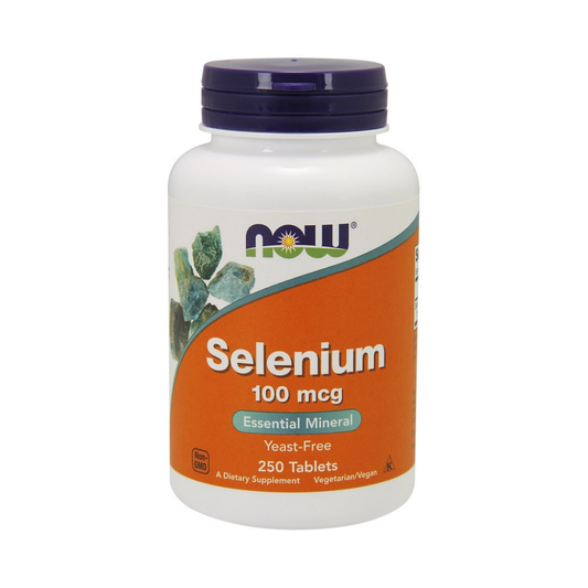 NOW FOODS SELENIUM 100MCG - 250 TABLETS
