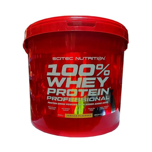SCITEC 100% WHEY PROTEIN PROFESSIONAL STRAWBERRY - 5000 GRAMS