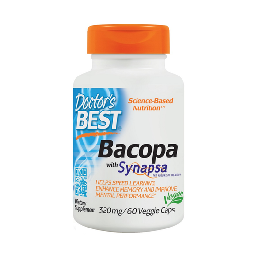 DOCTOR'S BEST BACOPA WITH SYNAPSA 320MG - 60 VCAPS