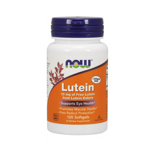 NOW FOODS LUTEIN 10MG - 120 SOFTGELS