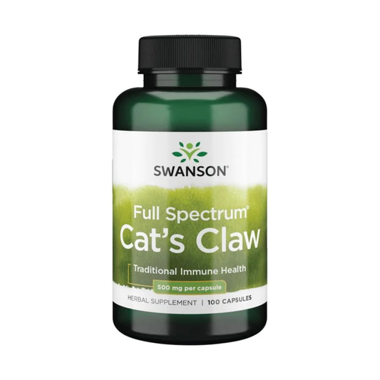 SWANSON CAT'S CLAW 500MG - 100 CAPS