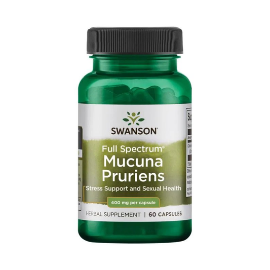 SWANSON FULL SPECTRUM MUCUNA PRURIENS 400MG - 60 CAPS