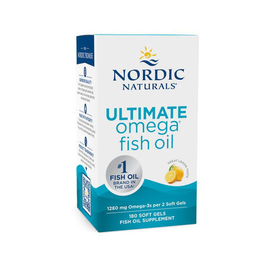 NORDIC NATURALS ULTIMATE OMEGA 1280MG LEMON (EAN 768990891083) - 180 SOFTGELS