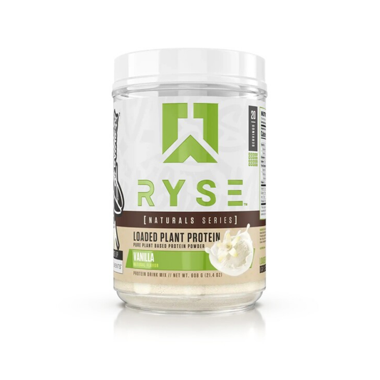 RYSE LOADED PLANT PROTEIN - NATURAL SERIES VANILLA - 608 GRAMS