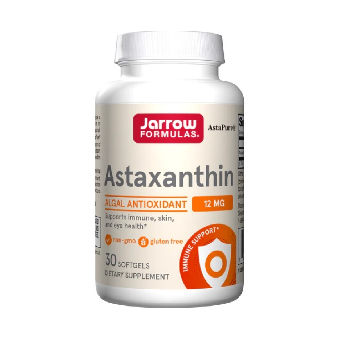 JARROW FORMULAS ASTAXANTHIN 12MG - 30 SOFTGELS