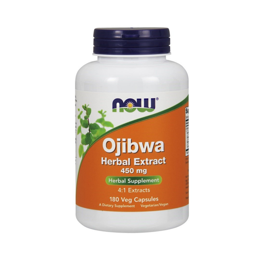 NOW FOODS OJIBWA HERBAL EXTRACT 450MG - 180 VCAPS