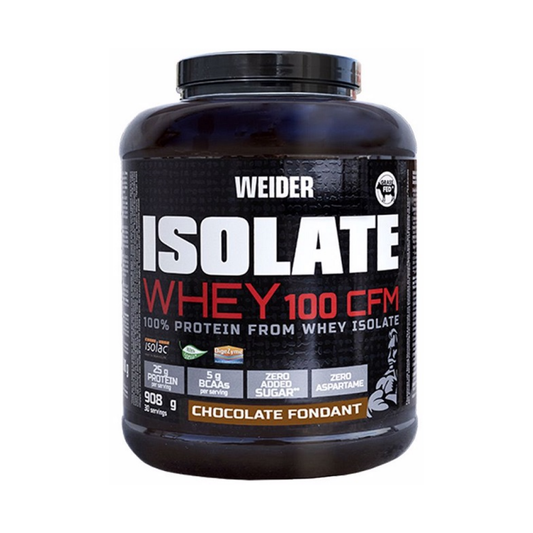 WEIDER ISOLATE WHEY 100 CFM CHOCOLATE FONDANT - 2000 GRAMS