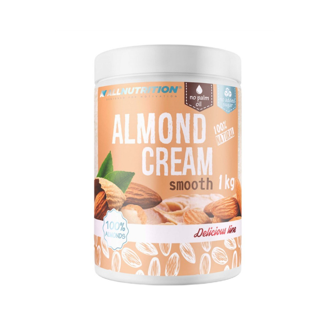 ALLNUTRITION ALMOND CREAM SMOOTH - 1000 GRAMS