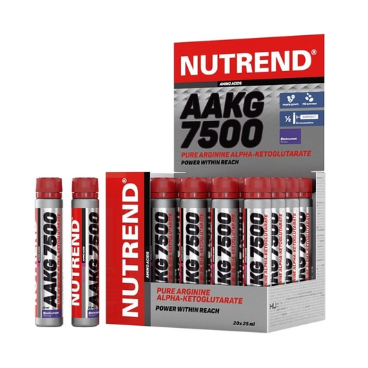 NUTREND AAKG 7500 BLACKCURRANT - 20 X 25 ML