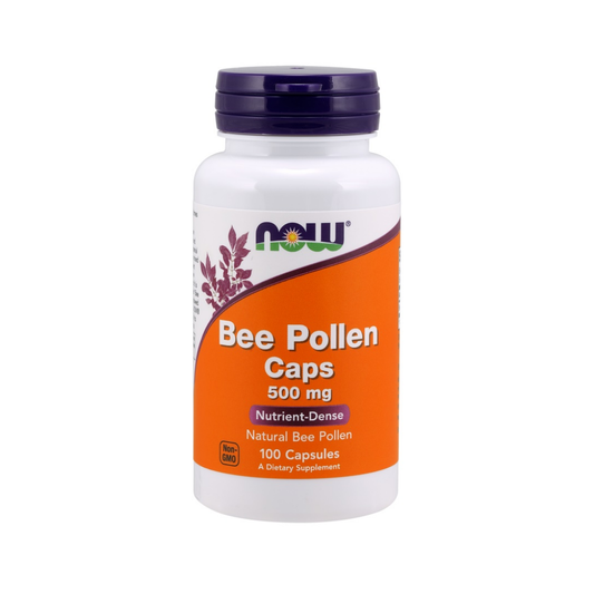 NOW FOODS BEE POLLEN 500MG - 100 CAPS