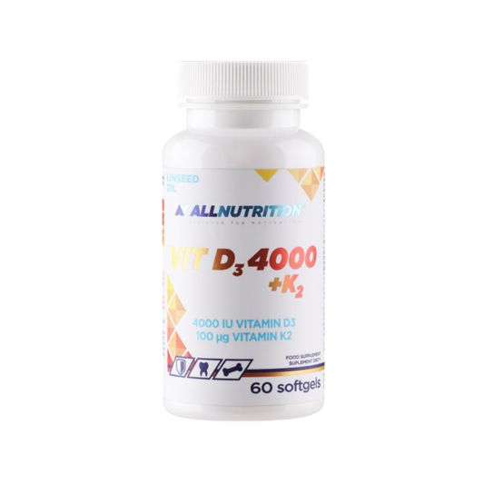 ALLNUTRITION VIT D3 4000 + K2 - 60 SOFTGELS