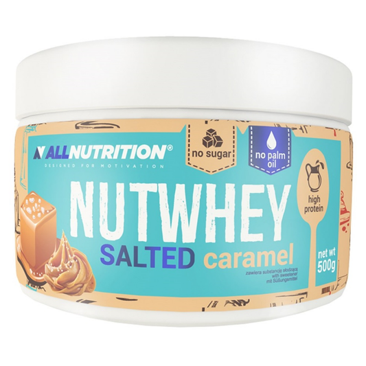 ALLNUTRITION NUTWHEY SALTED CARAMEL - 500 GRAMS