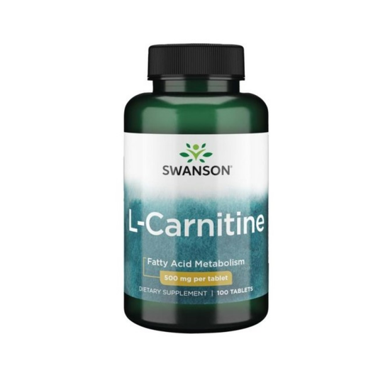 SWANSON L-CARNITINE 500MG - 100 TABLETS