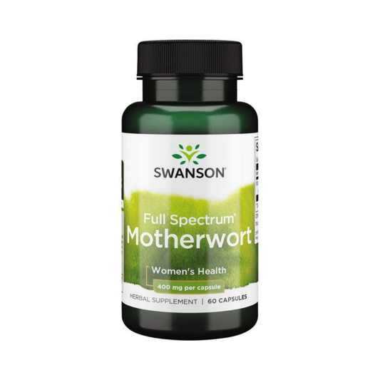 SWANSON FULL SPECTRUM MOTHERWORT 400MG - 60 CAPS