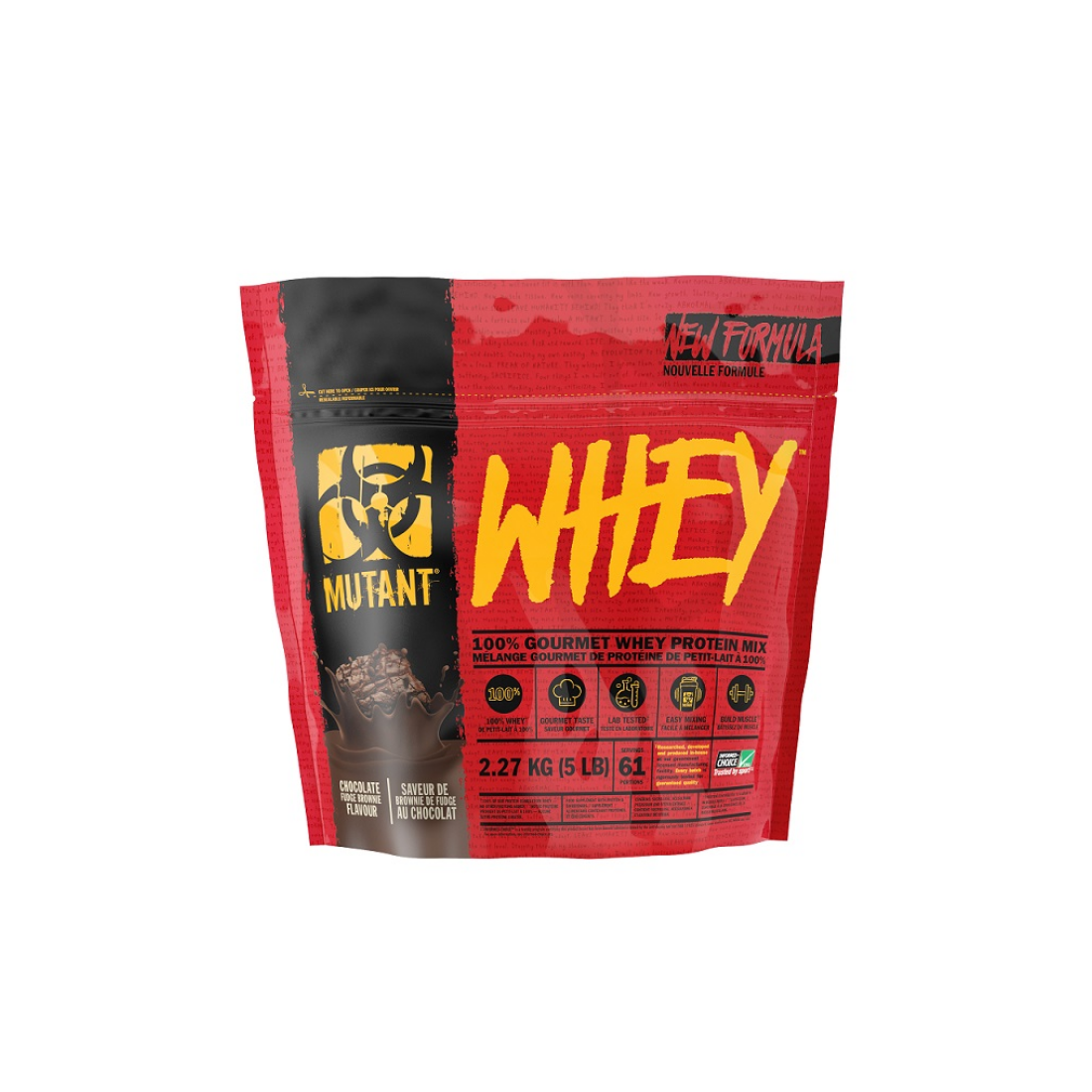 MUTANT MUTANT WHEY CHOCOLATE FUDGE BROWNIE - 2270 GRAMS