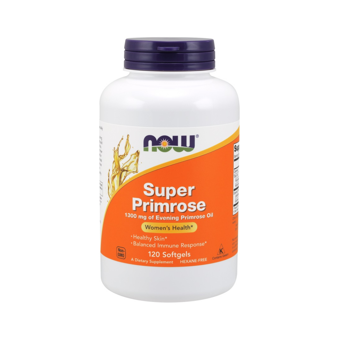 NOW FOODS SUPER PRIMROSE 1300MG - 120 SOFTGELS