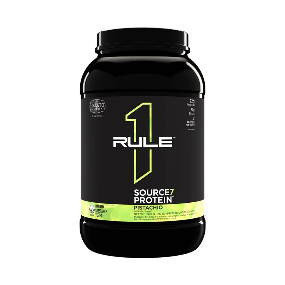 RULE ONE SOURCE7 PROTEIN PISTACHIO GELATO - 897 GRAMS