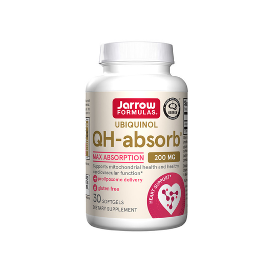 JARROW FORMULAS UBIQUINOL QH-ABSORB 200MG - 30 SOFTGELS