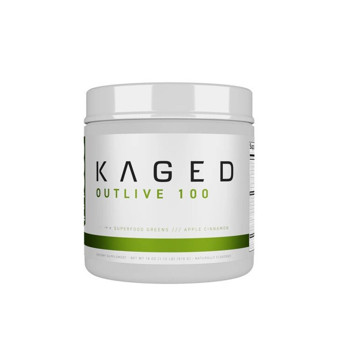 KAGED MUSCLE OUTLIVE 100 APPLE CINNAMON - 510 GRAMS