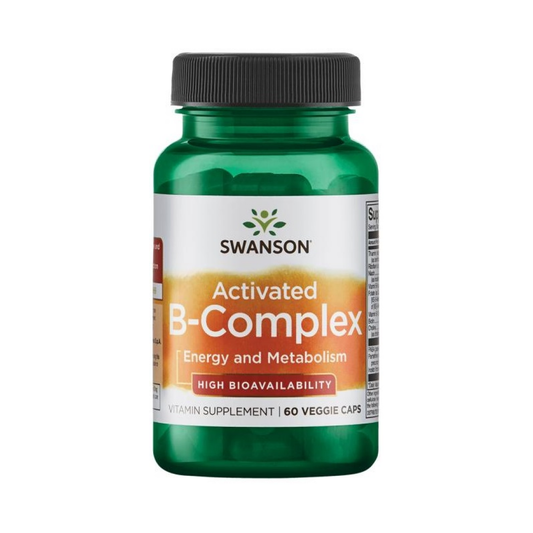SWANSON ACTIVATED B-COMPLEX - 60 VCAPS