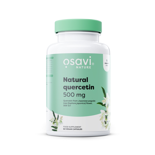 OSAVI NATURAL QUERCETIN 500MG - 60 VEGAN CAPS