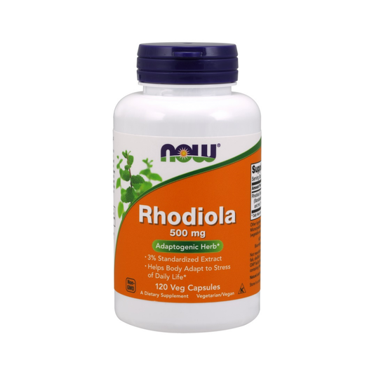 NOW FOODS RHODIOLA 500MG - 120 VCAPS