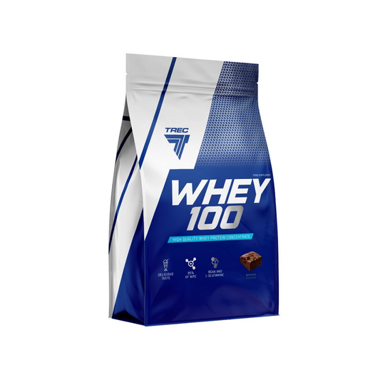 TREC NUTRITION WHEY 100 (BAG) BROWNIE - 700 GRAMS