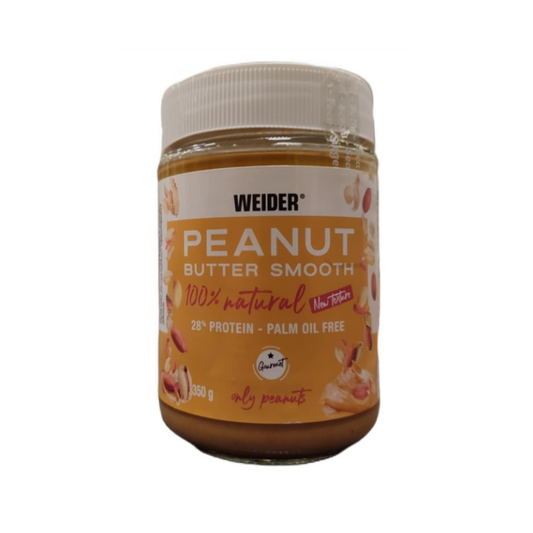 WEIDER PEANUT BUTTER SMOOTH - 350 GRAMS