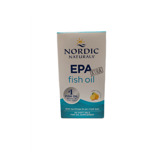 NORDIC NATURALS EPA XTRA FISH OIL 1640MG LEMON - 60 SOFTGELS