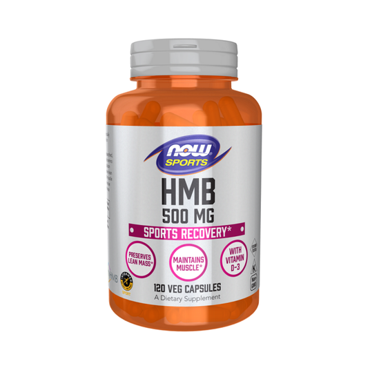 NOW FOODS HMB 500MG - 120 VCAPS