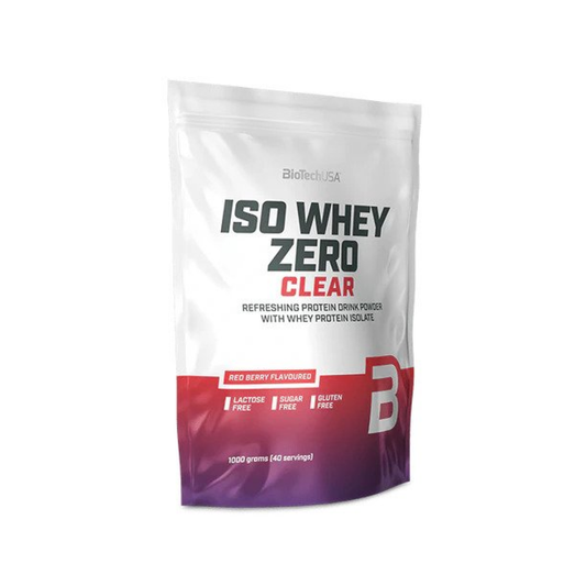 BIOTECHUSA ISO WHEY ZERO CLEAR RED BERRY - 1000 GRAMS