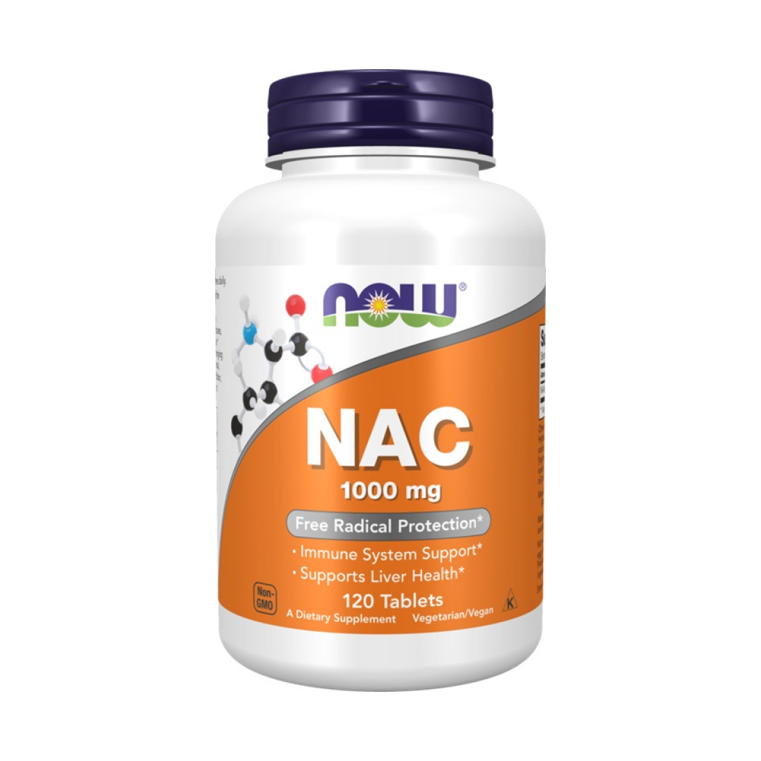 NOW FOODS NAC 1000MG - 120 TABLETS