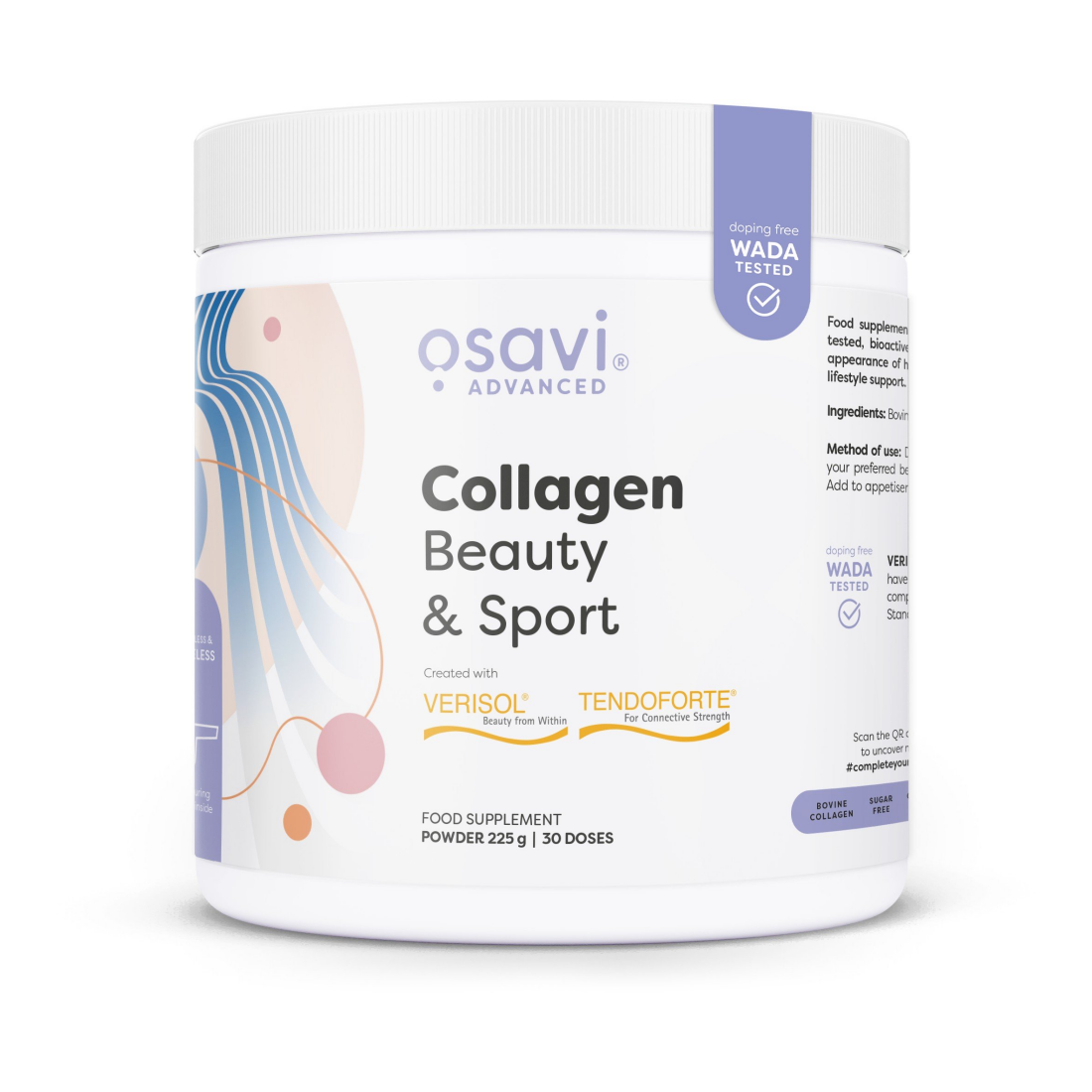 OSAVI COLLAGEN BEAUTY & SPORT - 225 GRAMS