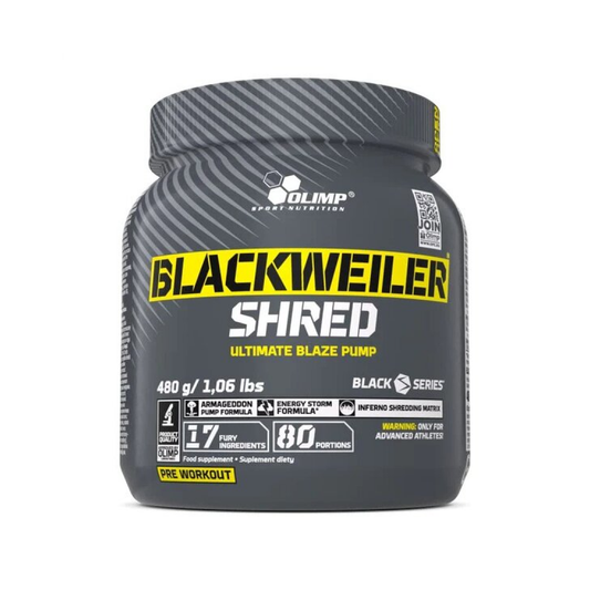 OLIMP NUTRITION BLACKWEILER SHRED EXOTIC ORANGE - 480 GRAMS