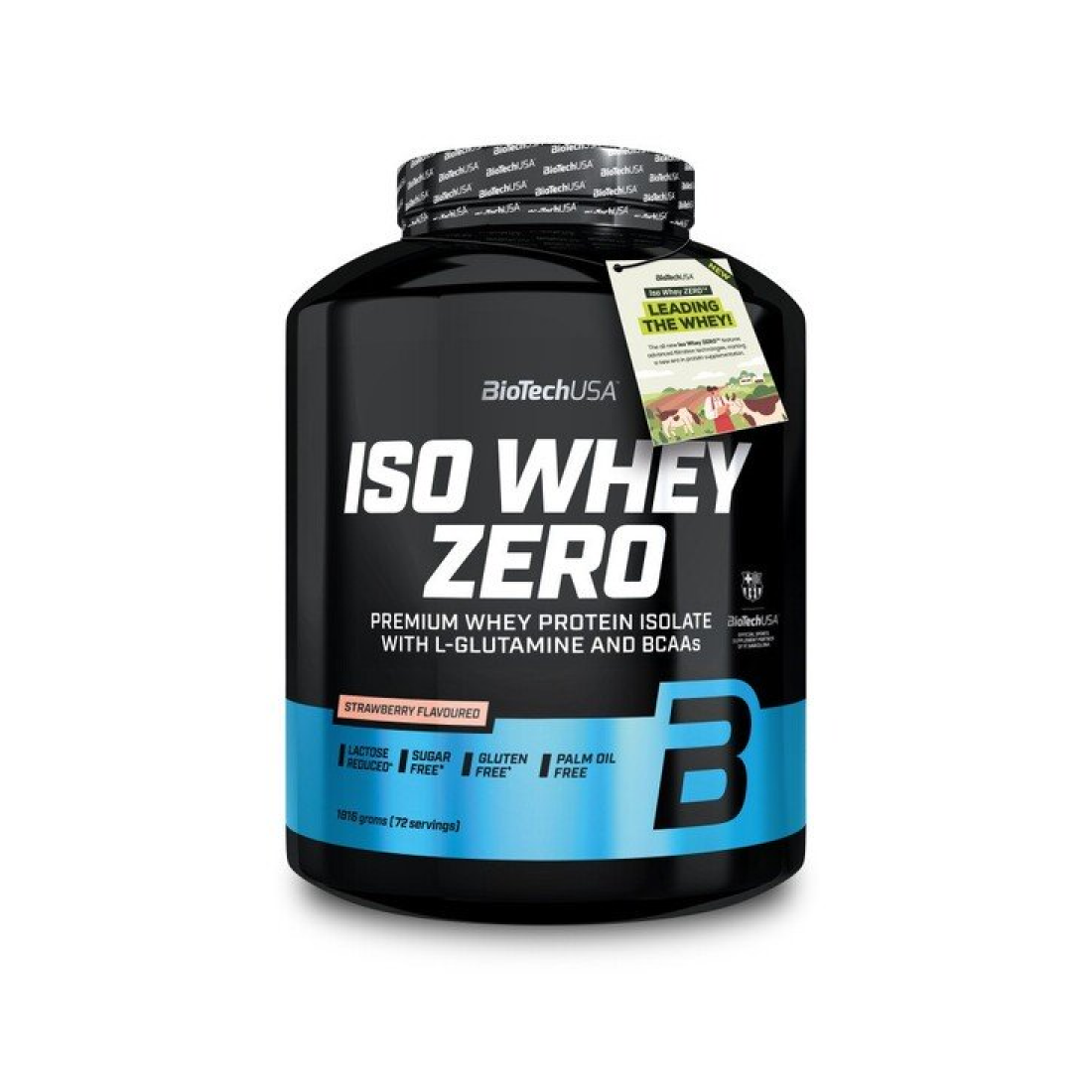 BIOTECHUSA ISO WHEY ZERO STRAWBERRY - 1816 GRAMS