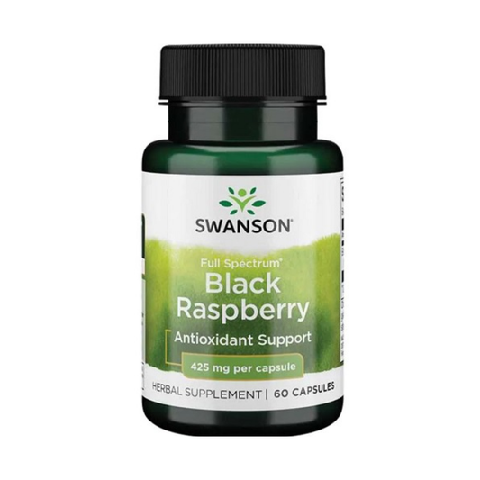 SWANSON FULL SPECTRUM BLACK RASPBERRY 425MG - 60 CAPS