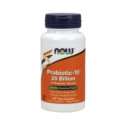 NOW FOODS PROBIOTIC-10 25 BILLION - 100 VCAPS