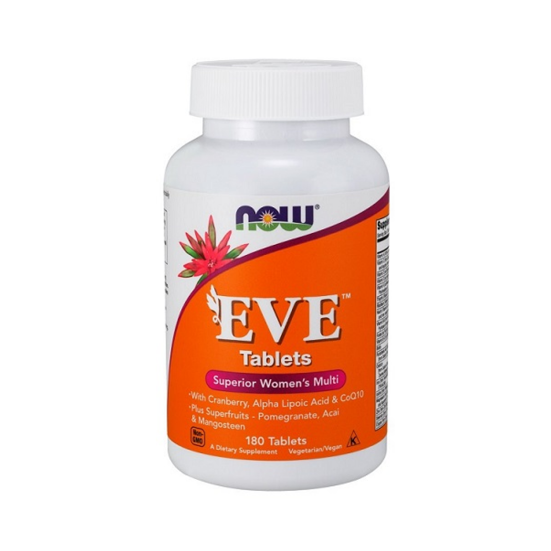 NOW FOODS EVE SUPERIOR WOMEN'S MULTI - 180 TABLETS