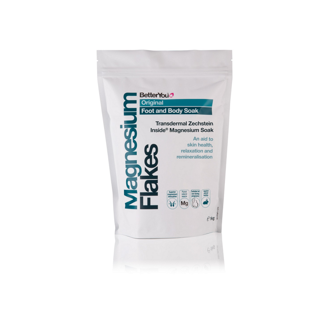 BETTERYOU MAGNESIUM FLAKES - 1000 GRAMS