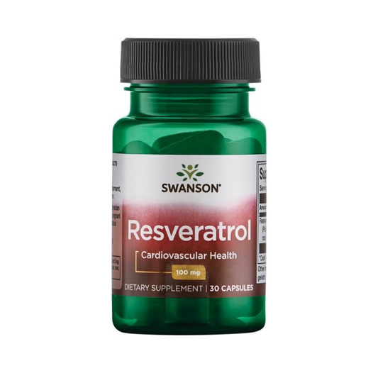 SWANSON RESVERATROL 100MG - 30 CAPS