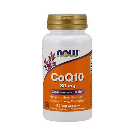 NOW FOODS COQ10 30MG - 120 VCAPS