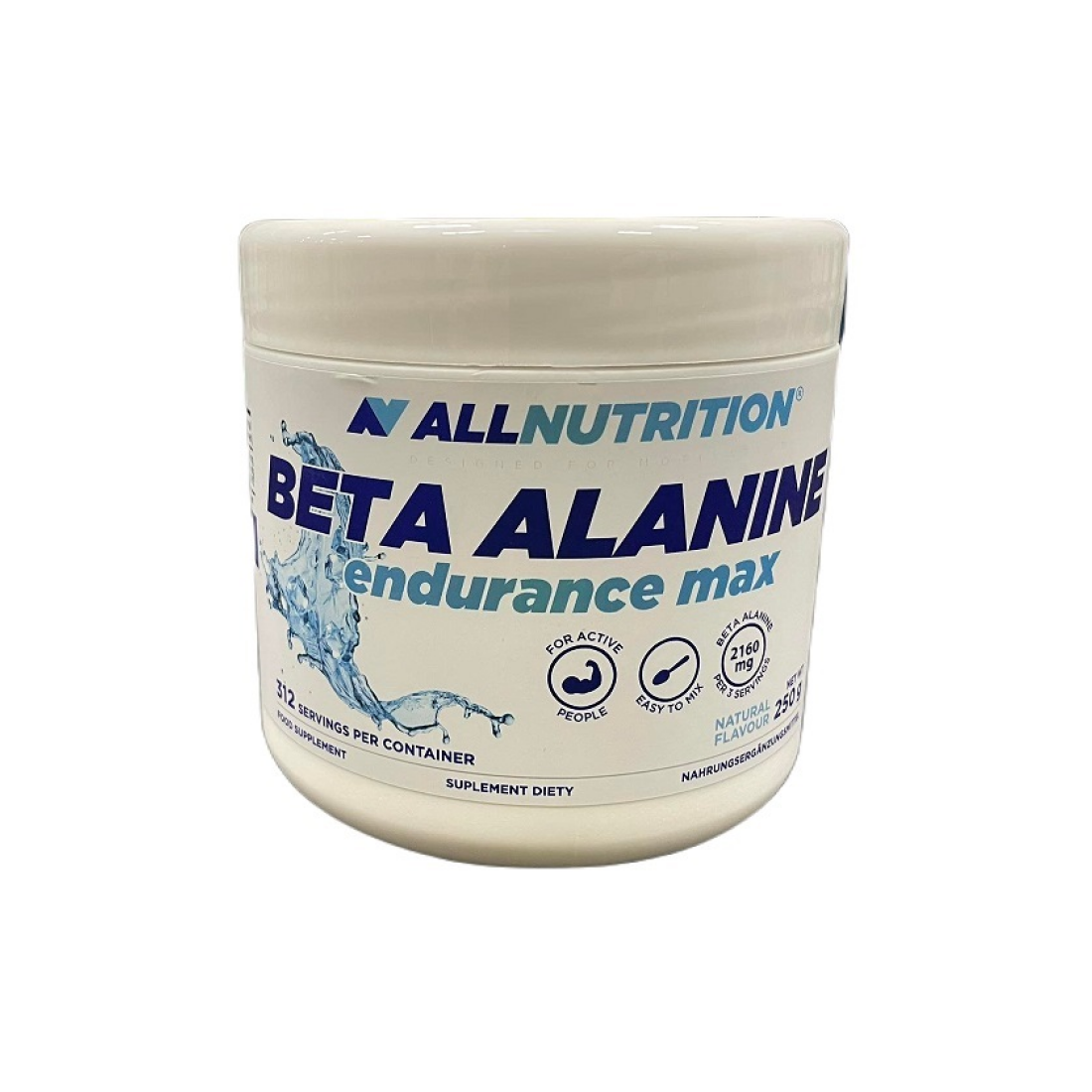 ALLNUTRITION BETA-ALANINE ENDURANCE MAX - 250 GRAMS