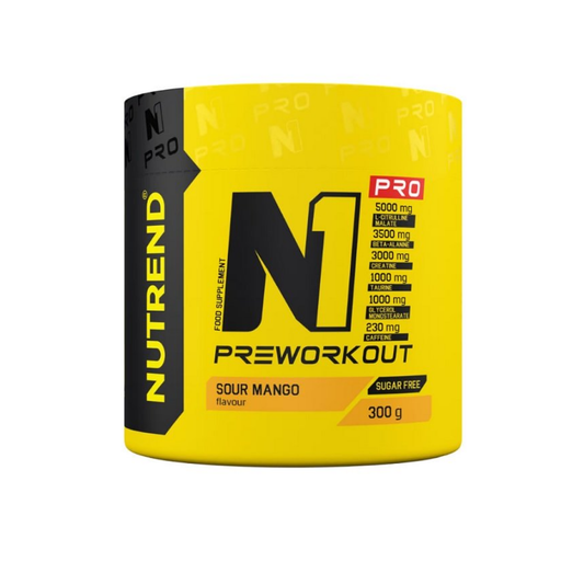 NUTREND N1 PRO PRE-WORKOUT SOUR MANGO - 300 GRAMS